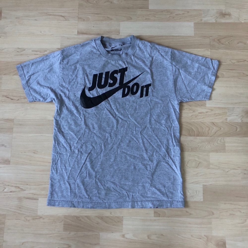 Nike Gray Iconic Logo T-Shirt